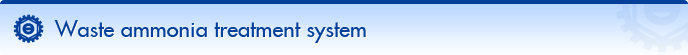 Waste ammonia treatment system