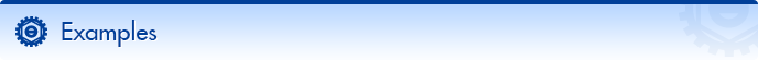 Examples