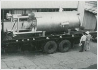 高圧ガス加熱器(蒸気加熱器)