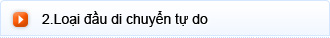 2.Loại đầu di chuyển tự do